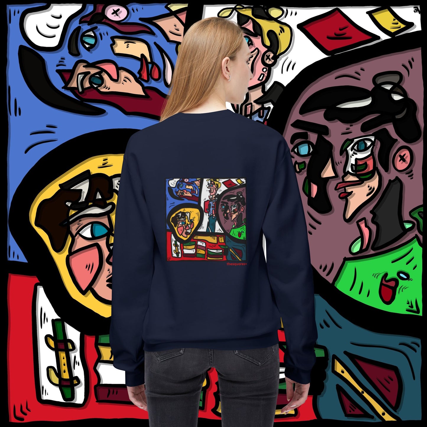 ‘shegreennow’ - unisex softstyle fleece crewneck sweatshirt