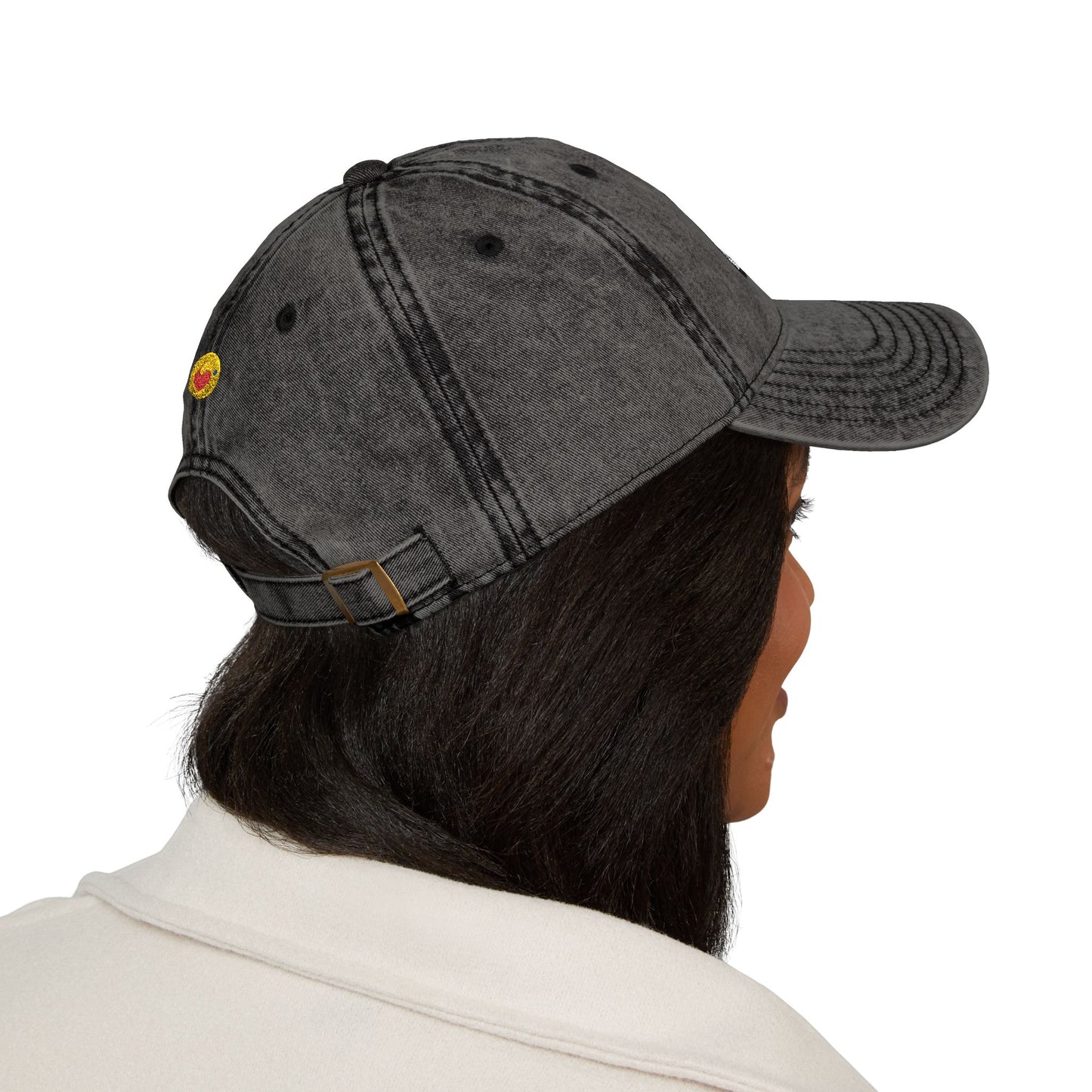 ‘projectin’ embroidered cap