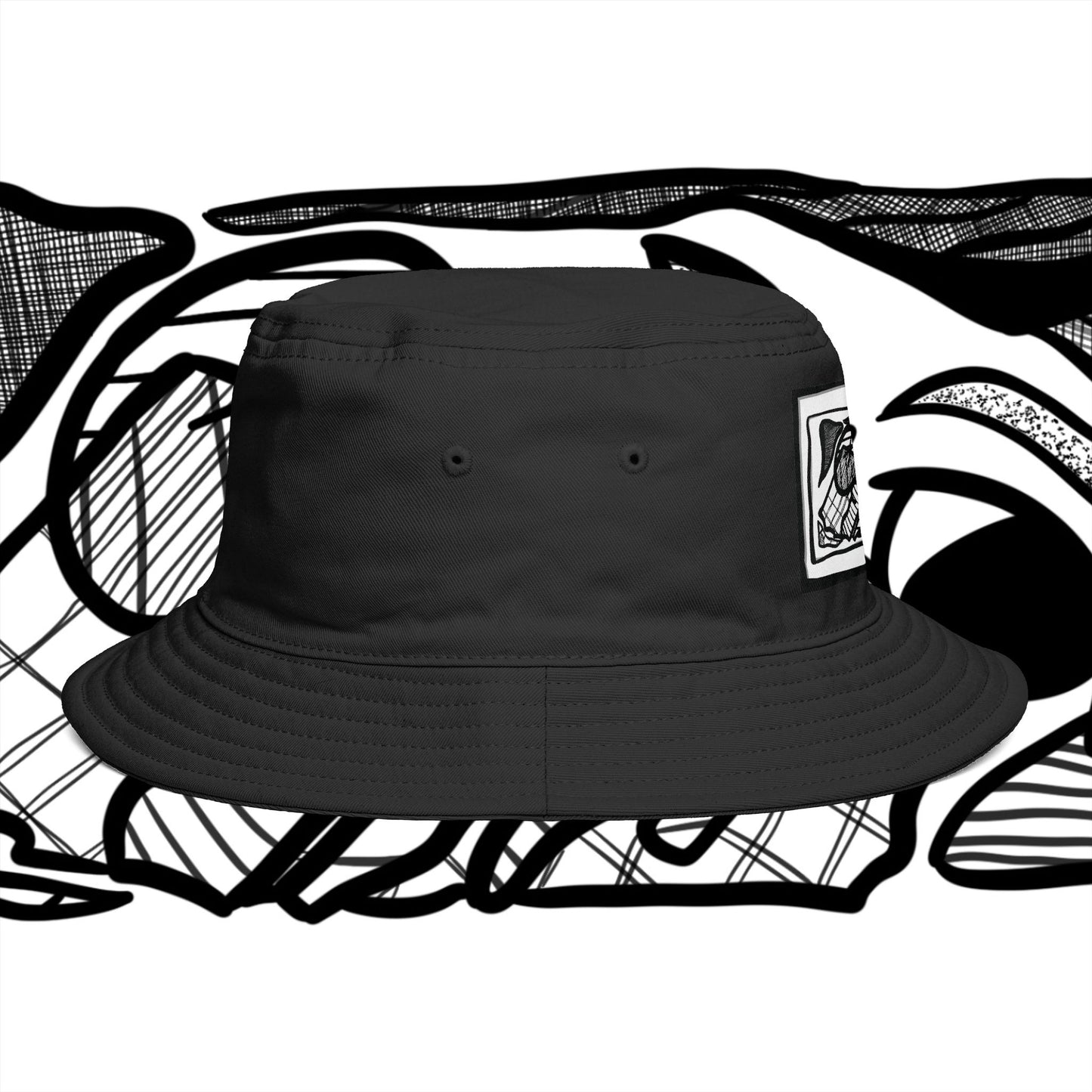 ‘projectin’ bucket hat