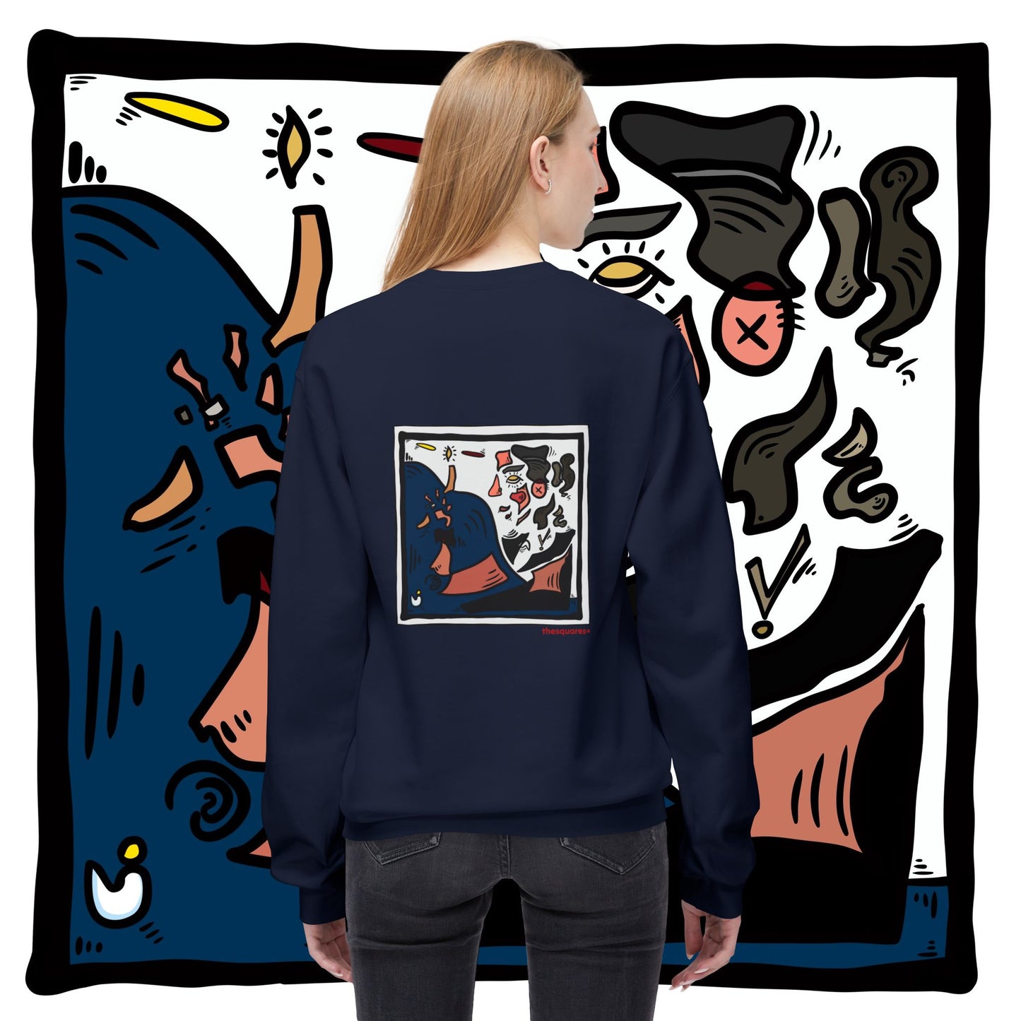 ‘ogmuse’ - unisex softstyle fleece crewneck sweatshirt