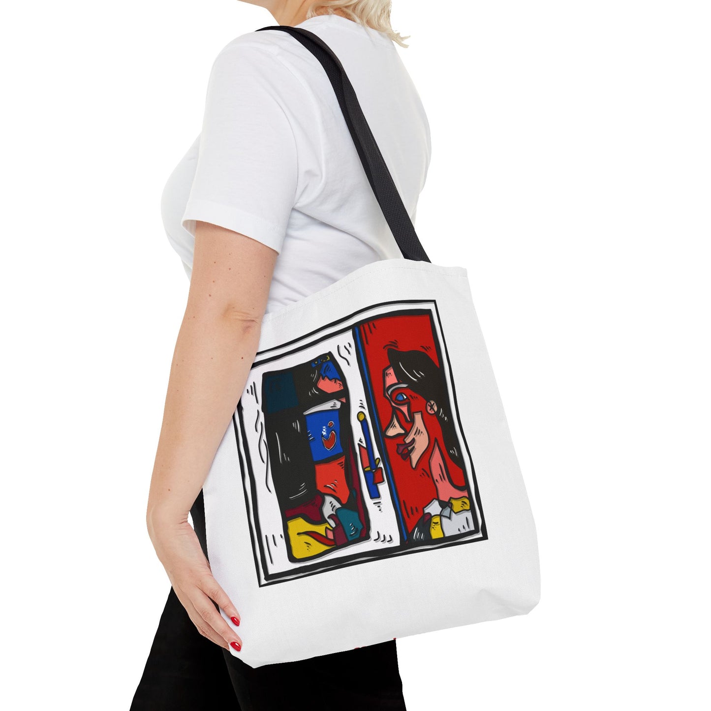 ‘doublepeakin’ - tote bag