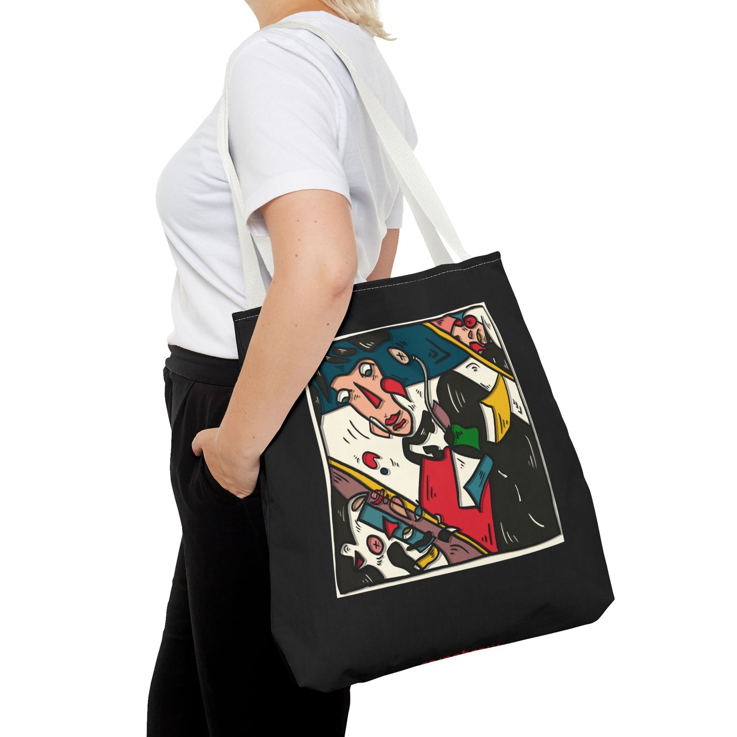 ‘ladywiththepapillon’ - tote bag