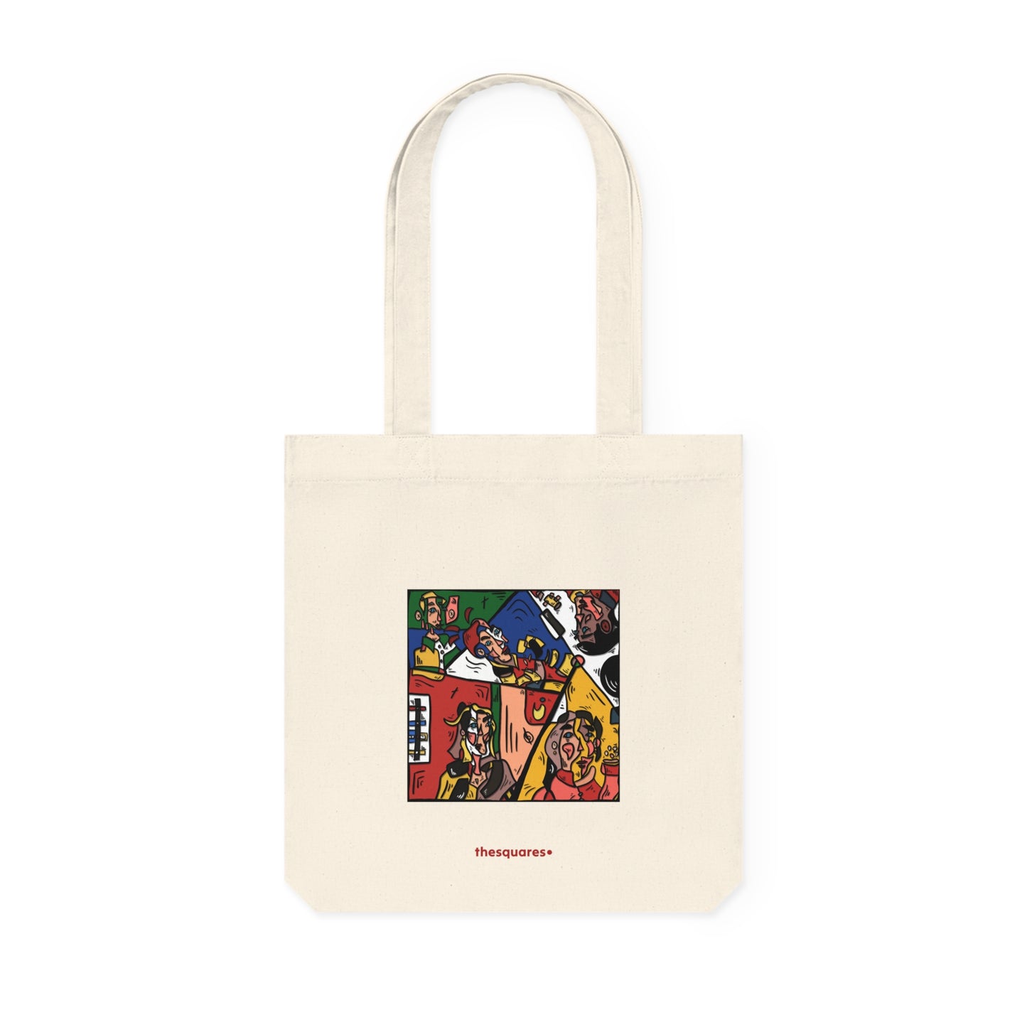 ‘saatchi’ - woven tote bag