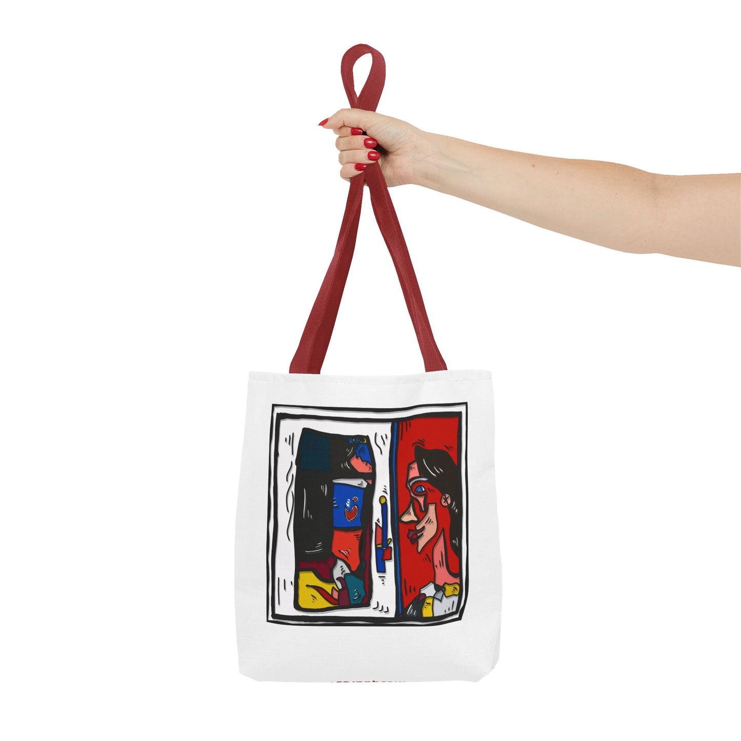 ‘doublepeakin’ - tote bag