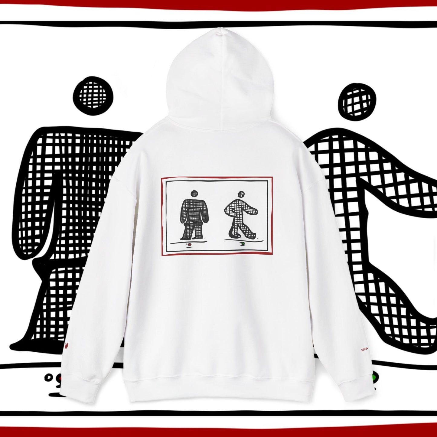 ‘wentdancingwithjeanmilburn’ - unisex hoodie.