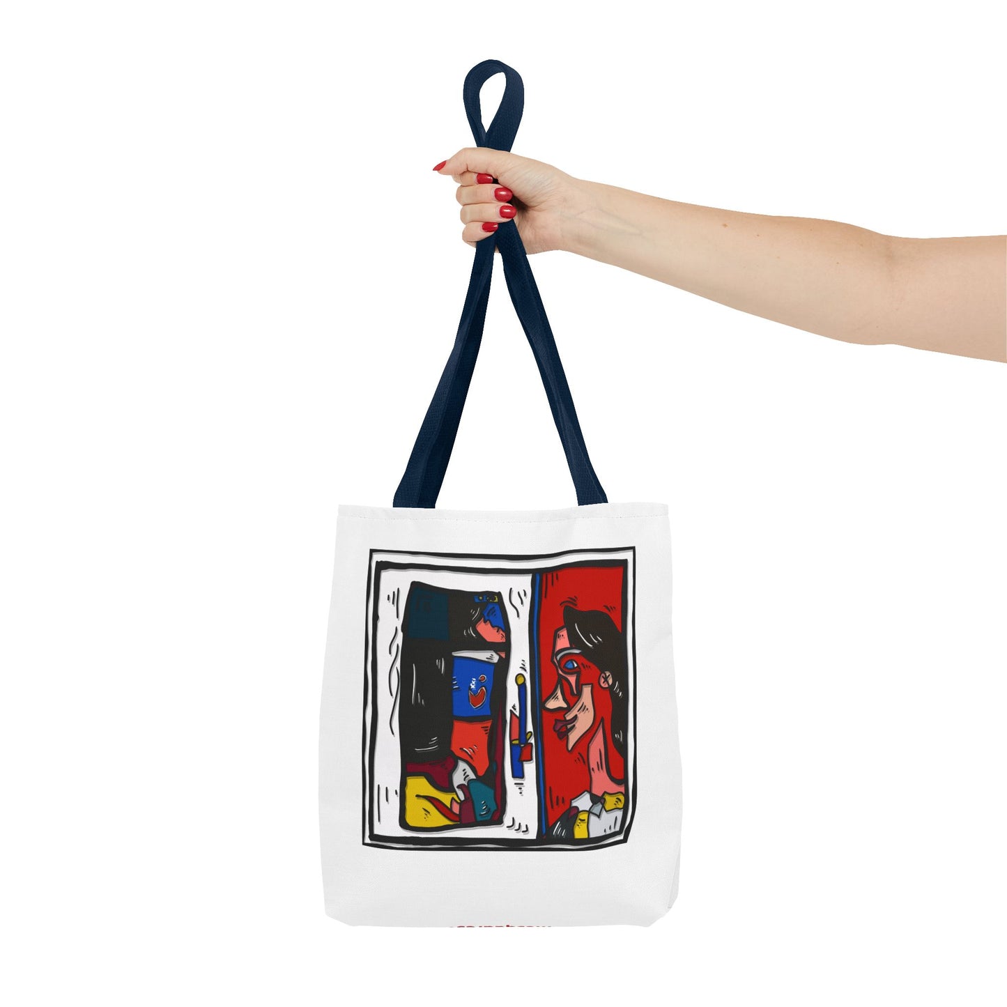 ‘doublepeakin’ - tote bag
