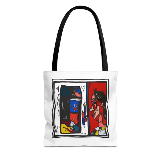 ‘doublepeakin’ - tote bag