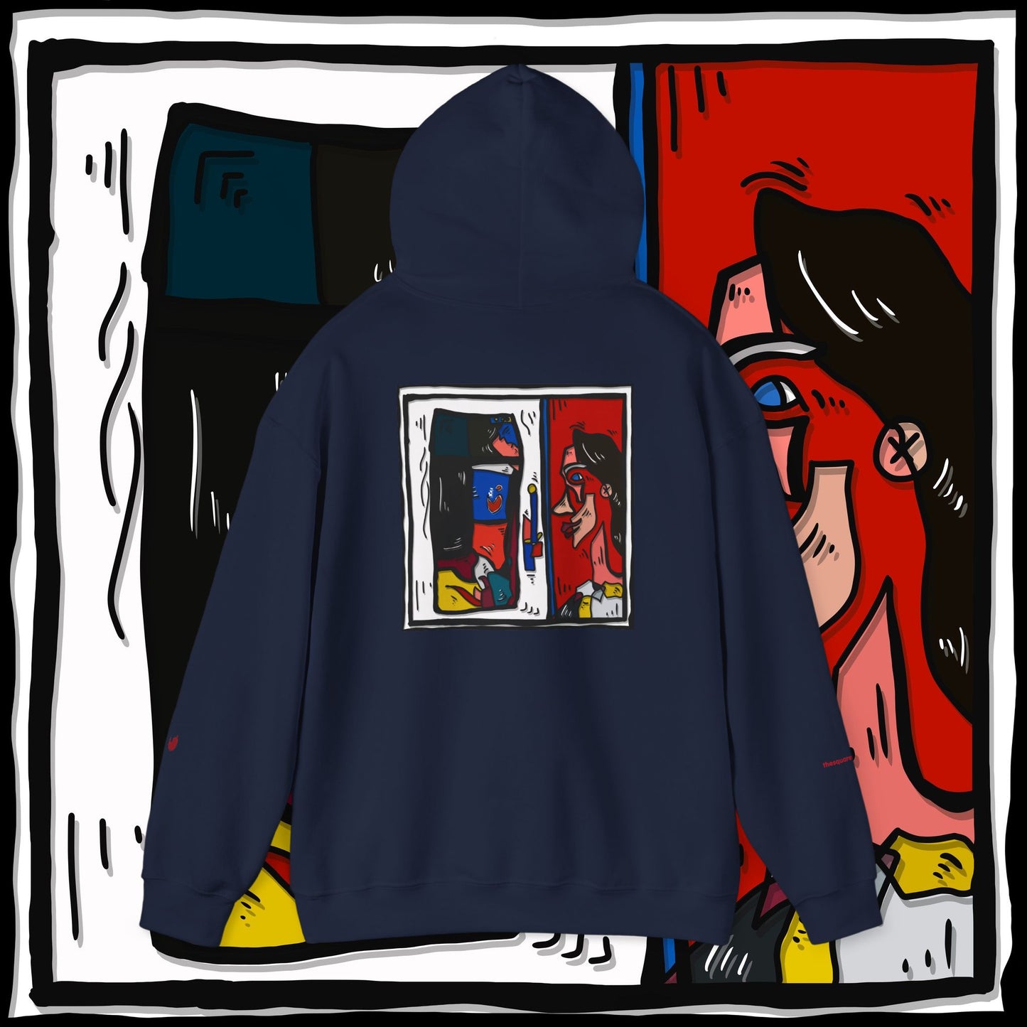 ‘doublepeakin’ - unisex hoodie.