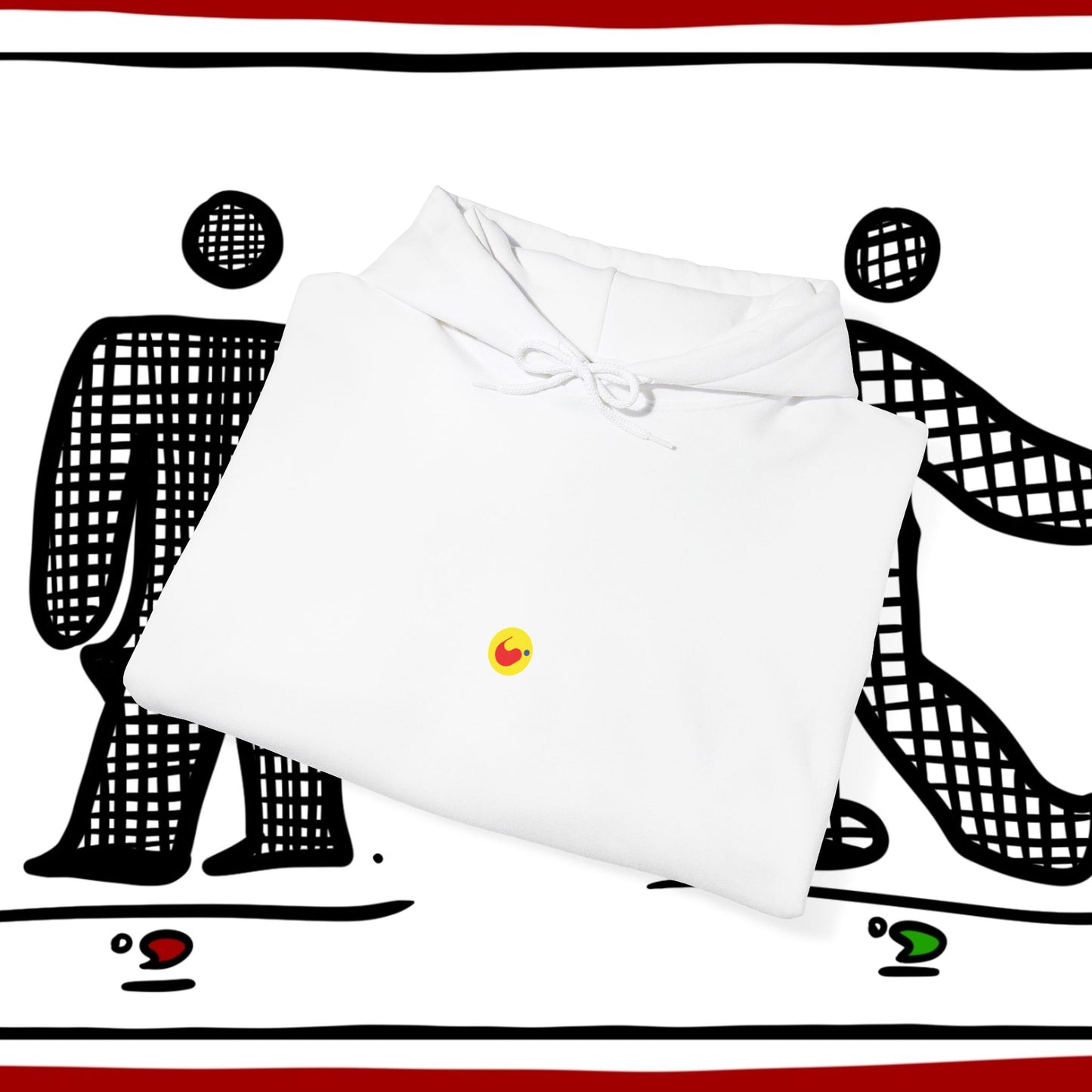 ‘wentdancingwithjeanmilburn’ - unisex hoodie.