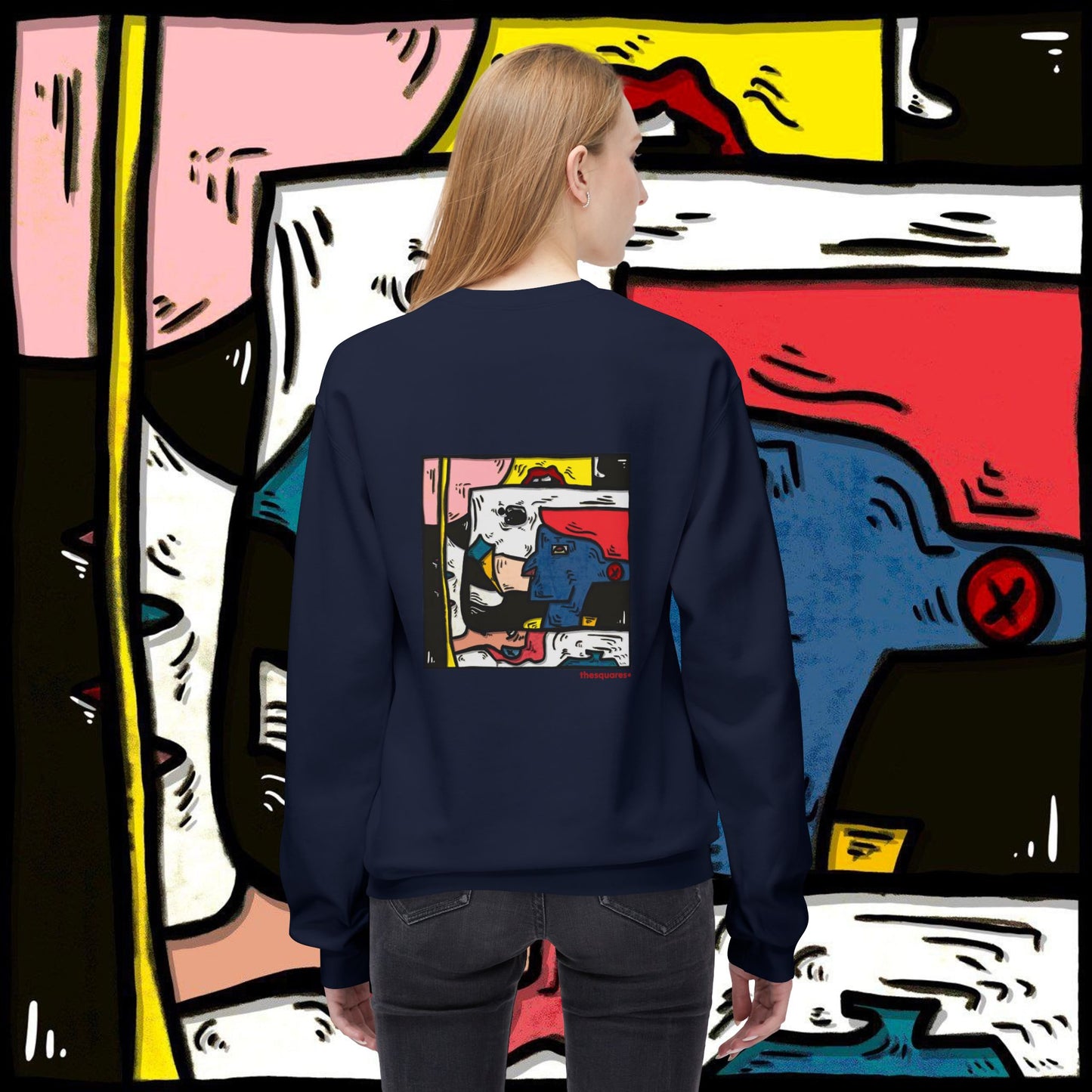 ‘almostforgot’  - unisex softstyle fleece crewneck sweatshirt