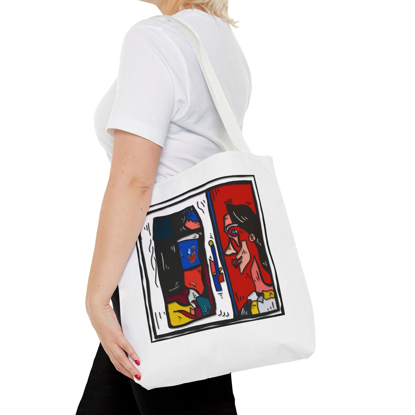 ‘doublepeakin’ - tote bag