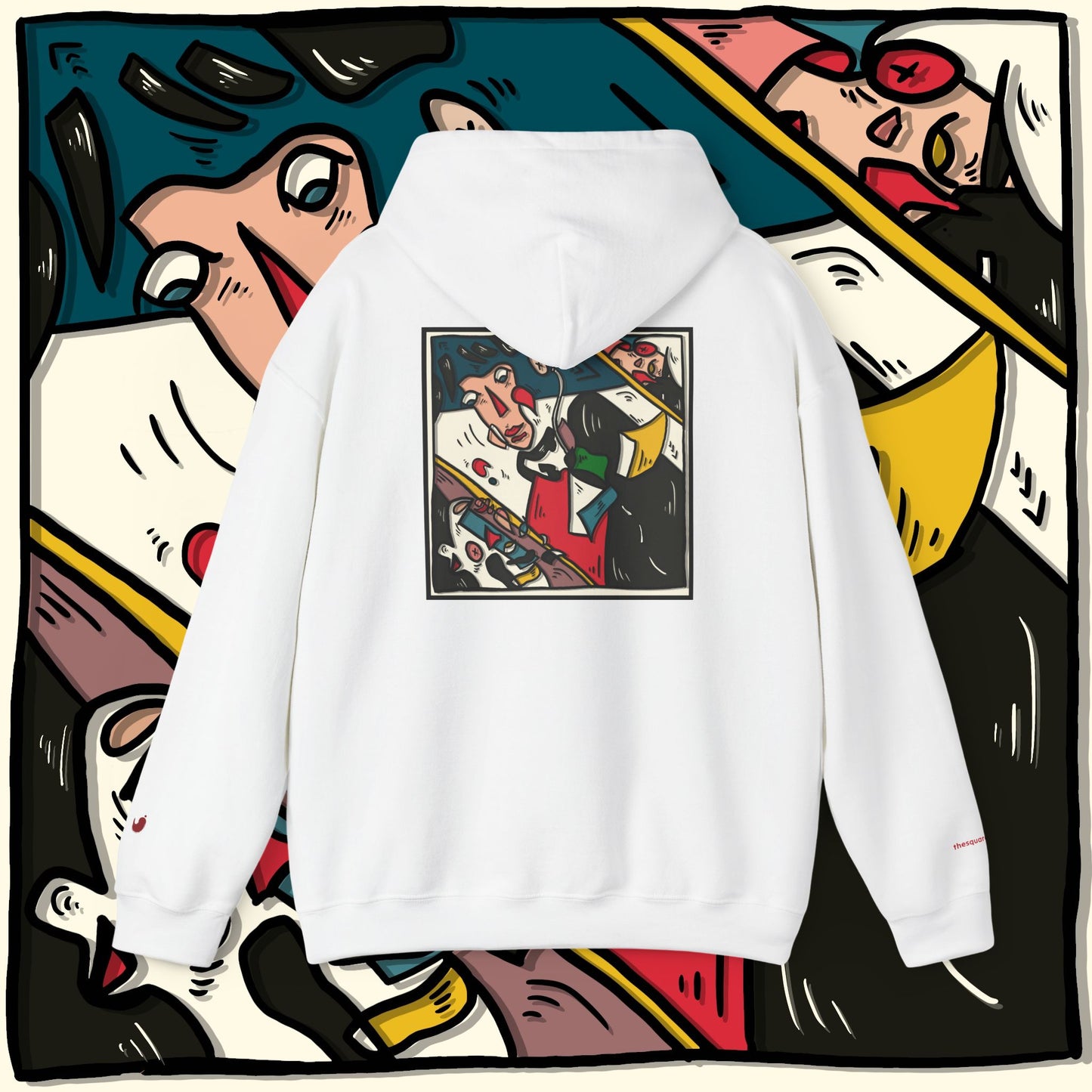 ‘ladywiththepapillon’ - unisex hoodie.