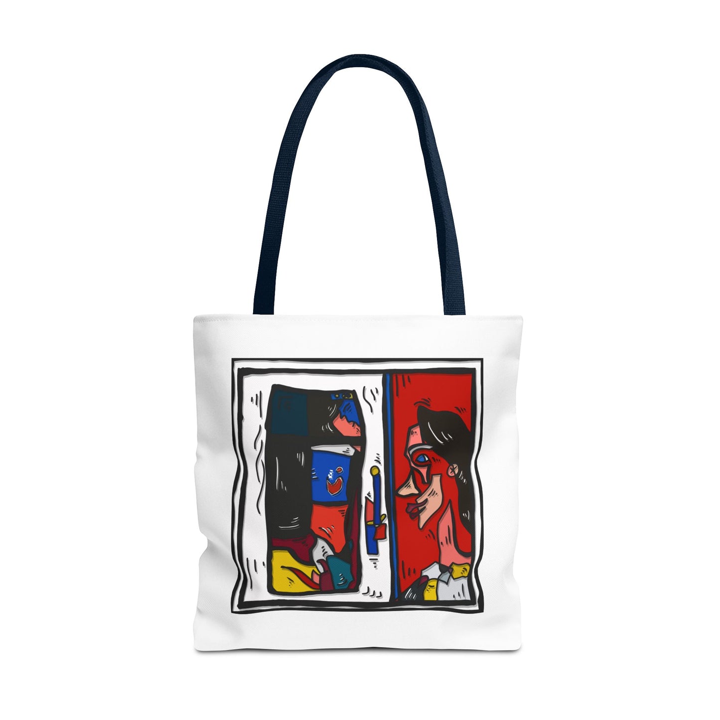 ‘doublepeakin’ - tote bag