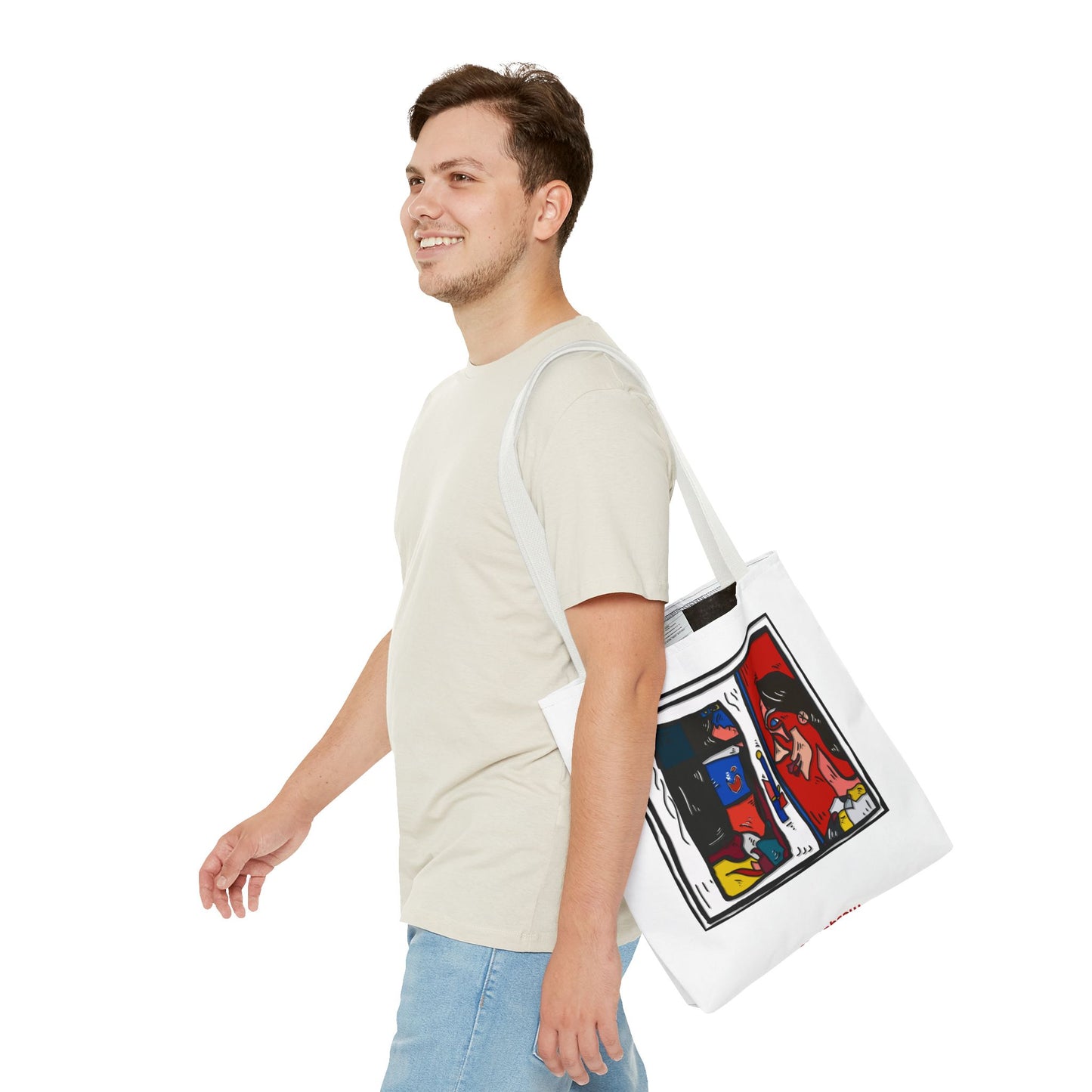 ‘doublepeakin’ - tote bag