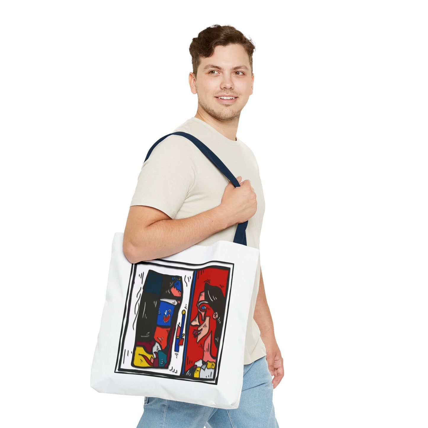 ‘doublepeakin’ - tote bag