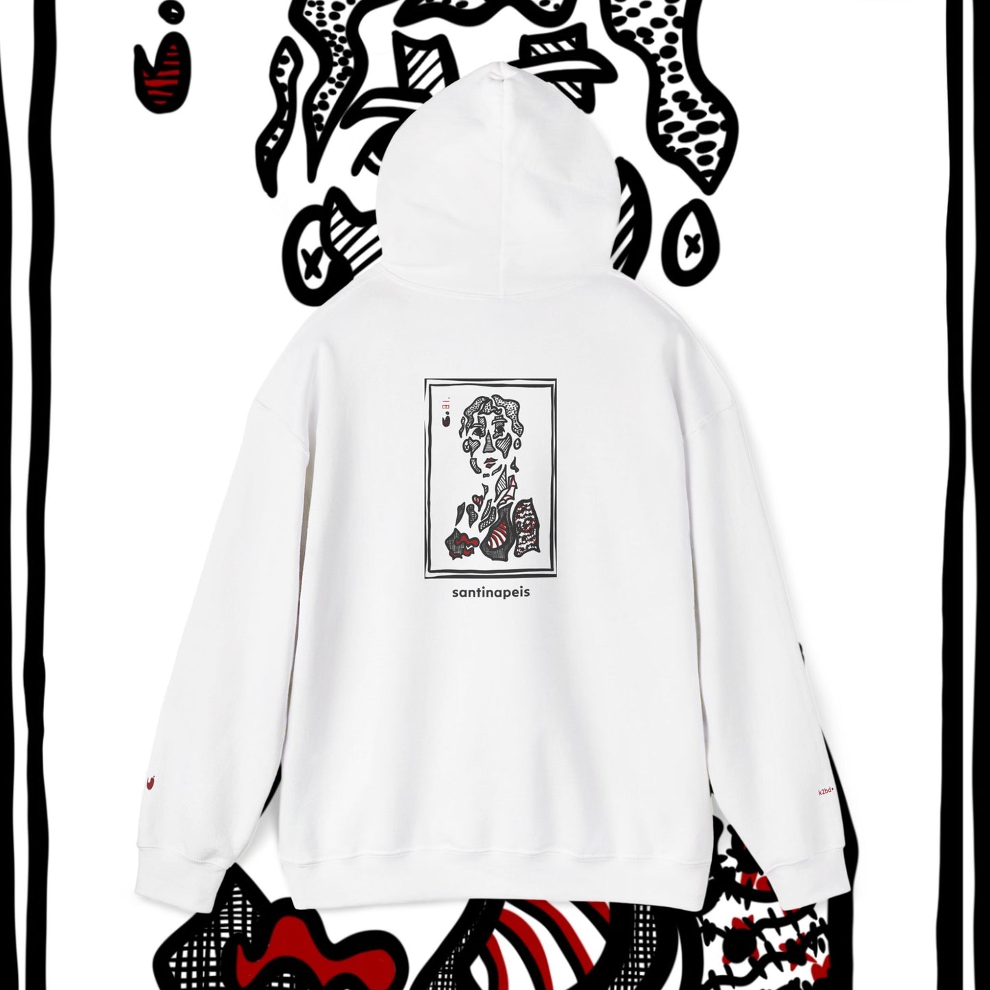 ‘santinapeis’ - unisex hoodie.
