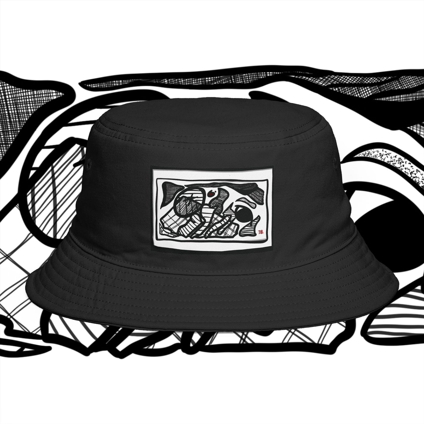 ‘projectin’ bucket hat