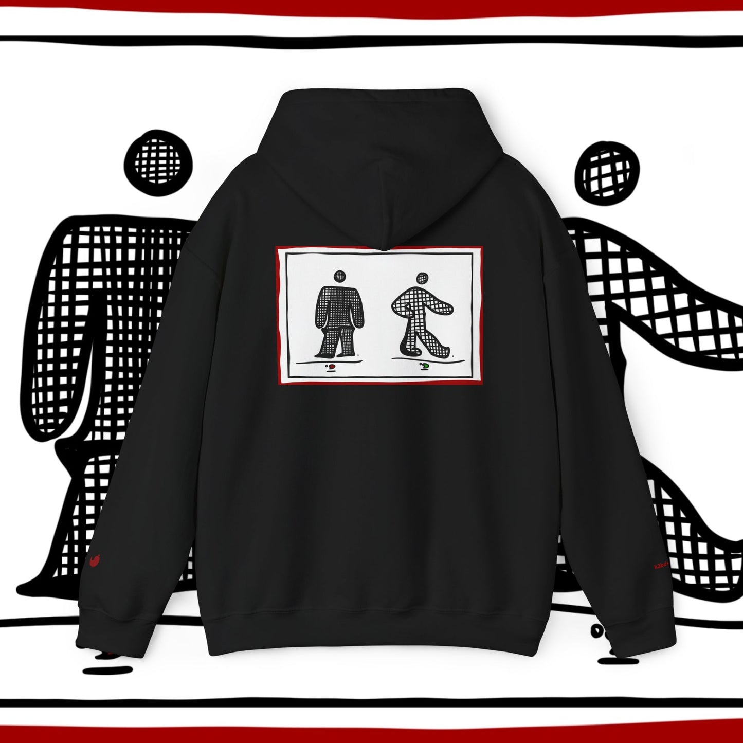 ‘wentdancingwithjeanmilburn’ - unisex hoodie.