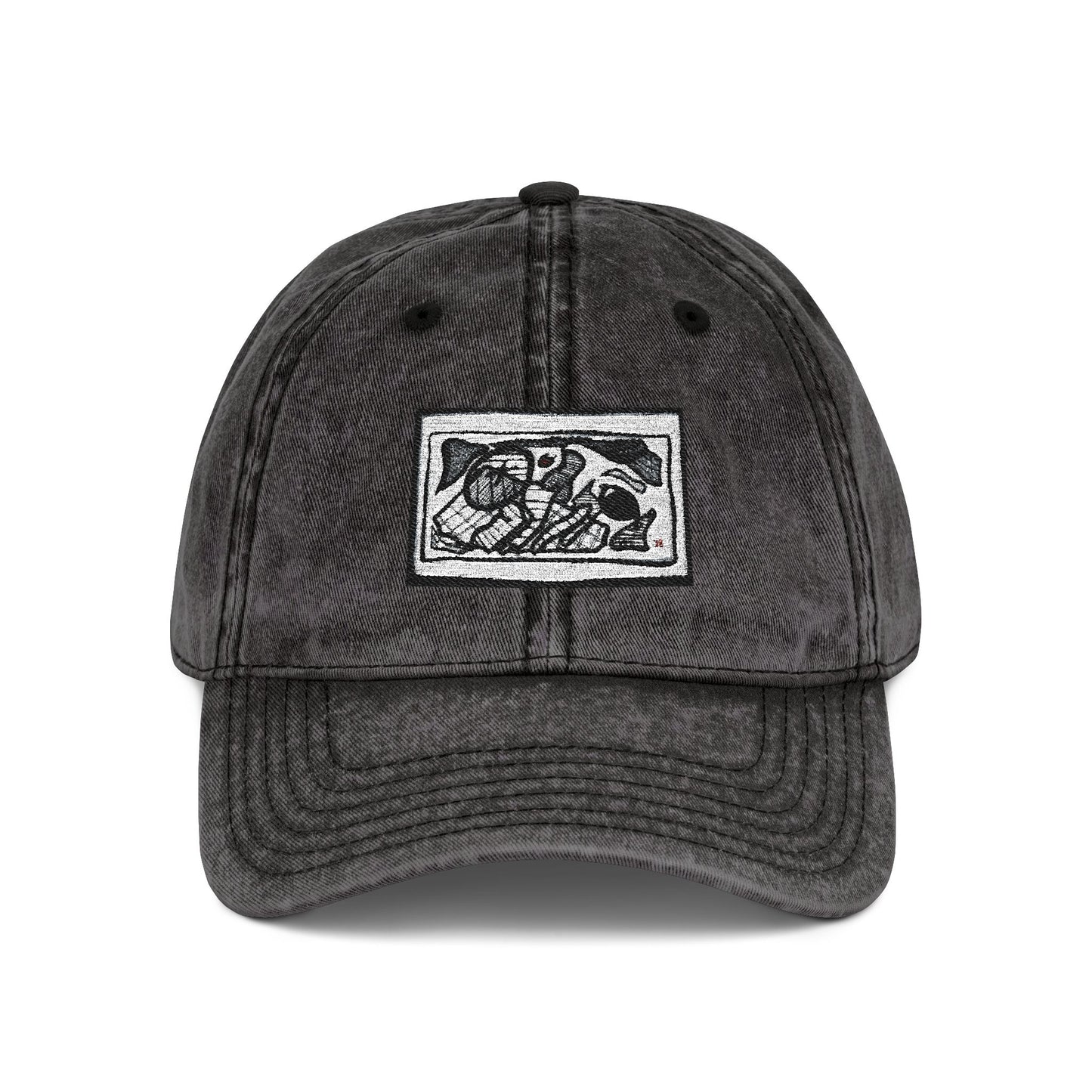 ‘projectin’ embroidered cap