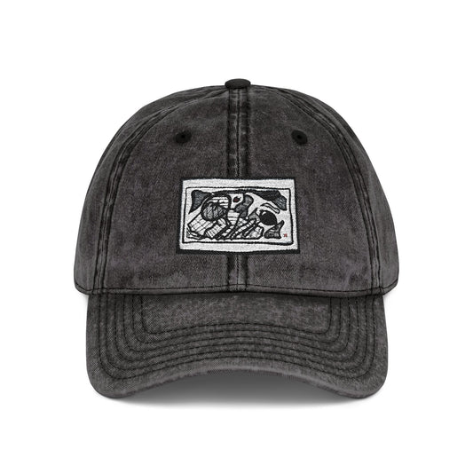 ‘projectin’ embroidered cap