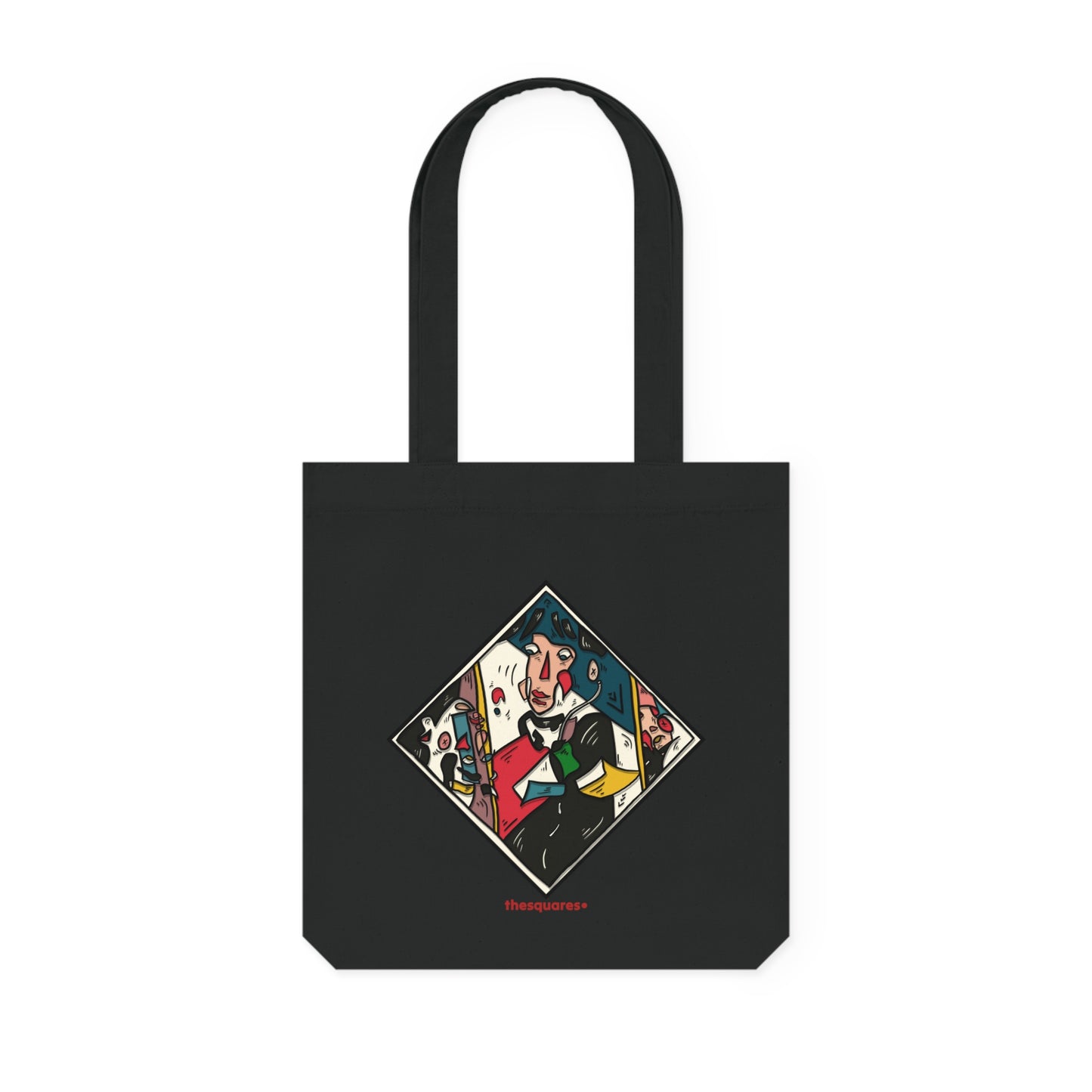 ‘ladywiththepapillon’ - woven tote bag