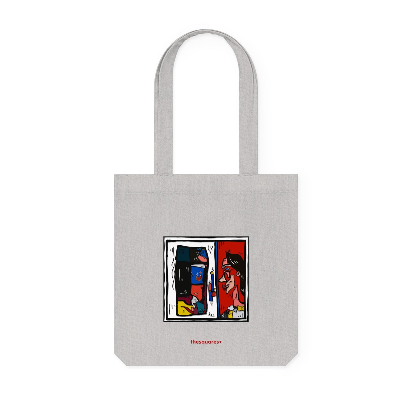 ‘doublepeakin’ - woven tote bag