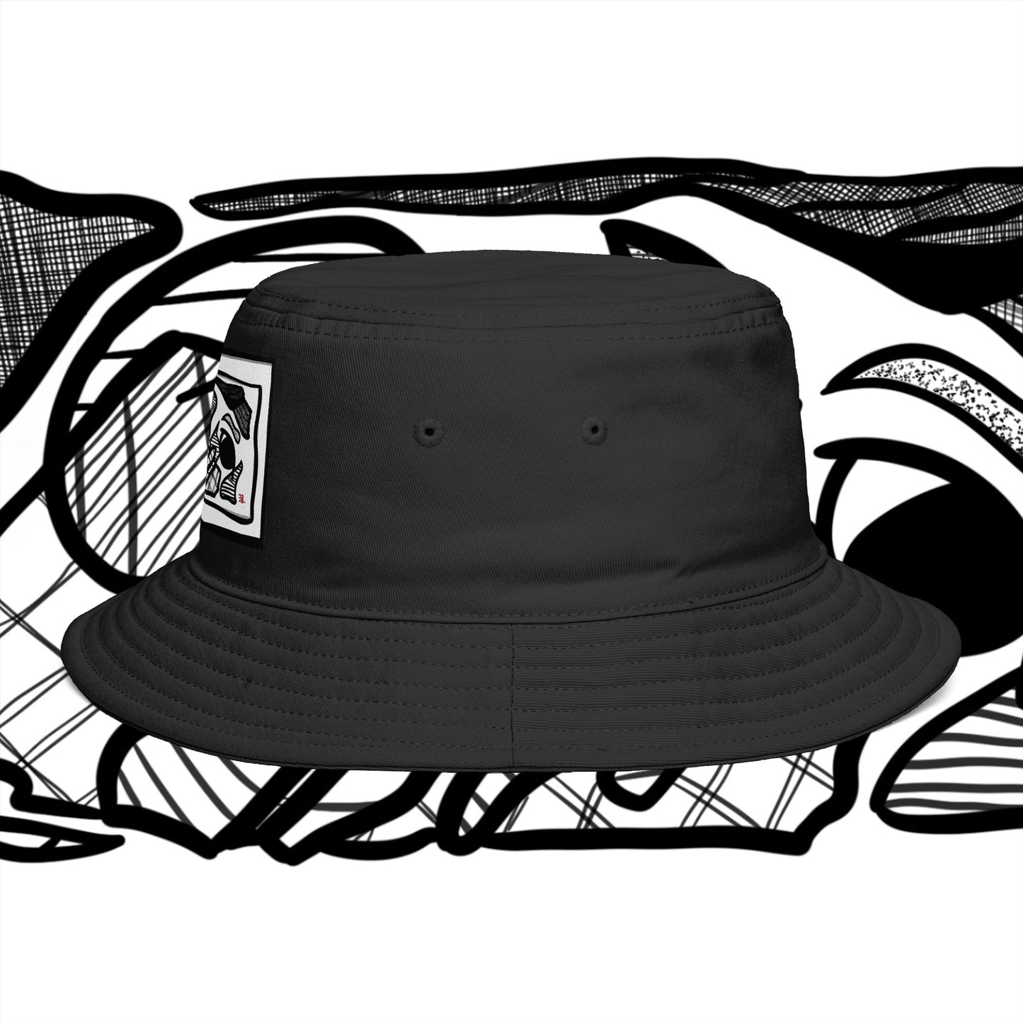 ‘projectin’ bucket hat