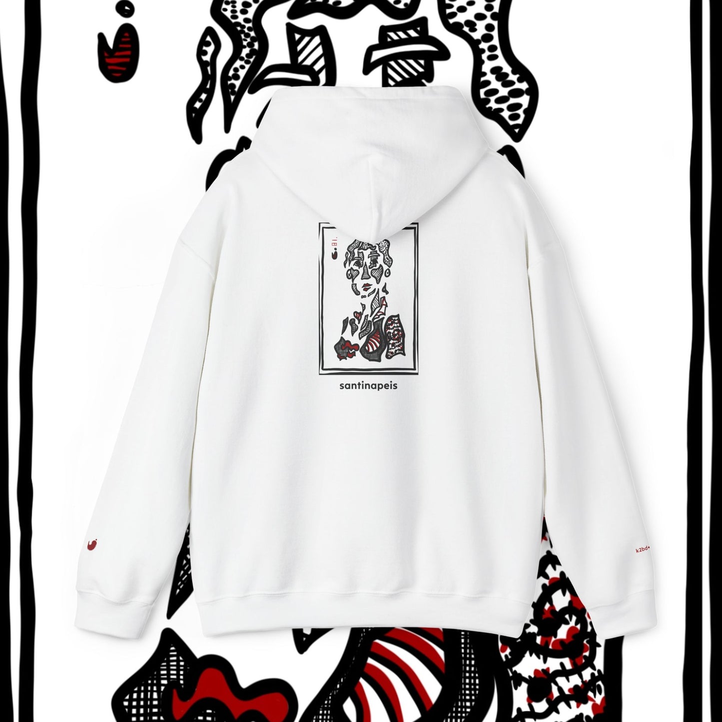 ‘santinapeis’ - unisex hoodie.