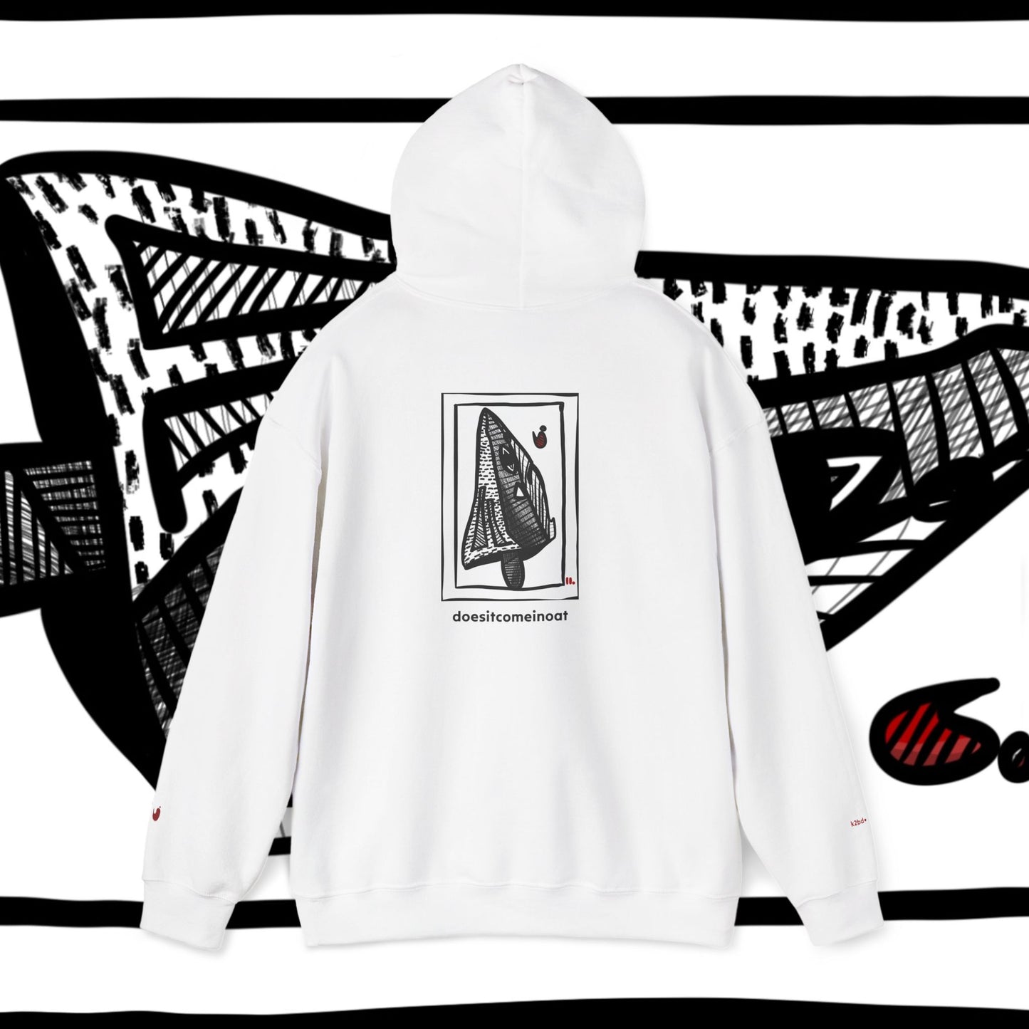 ‘doesitcomeinoat’ - unisex hoodie.