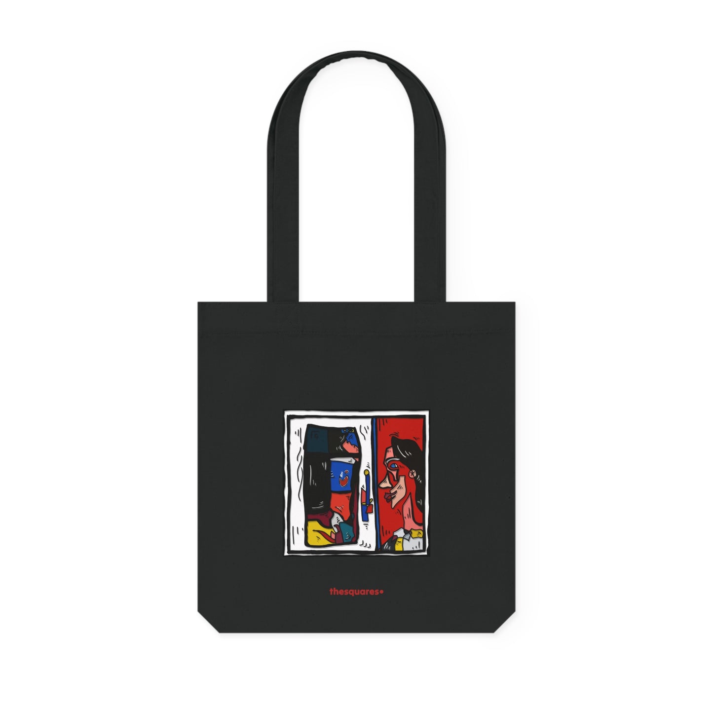 ‘doublepeakin’ - woven tote bag