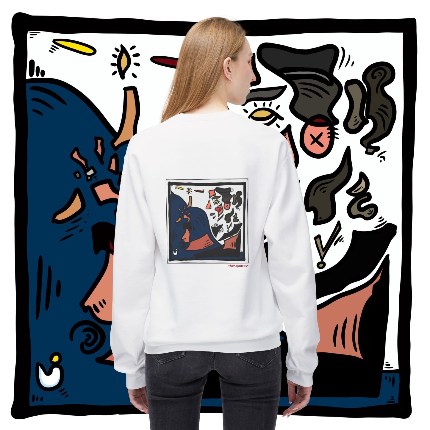 ‘ogmuse’  - unisex softstyle fleece crewneck sweatshirt